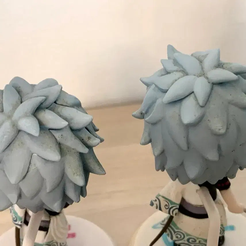 [BUNJANG] Gintama Sakata Gintoki Chibi Kyun Figure Bundle Set / 은혼 사카타 긴토키 피규어 치비큥 2종 일괄