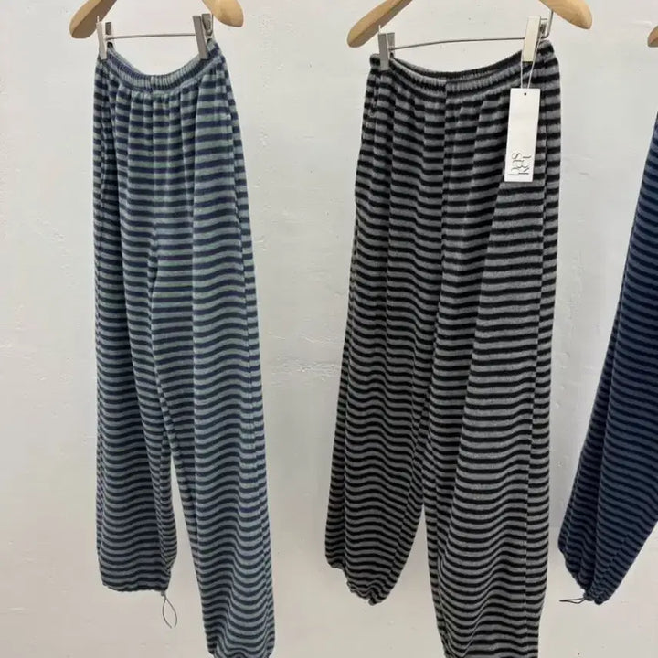 [BUNJANG] Basket Stripe Training Pants (Navy) / [새상품/세일] basket 바스켓 스트라이프 팬츠 (네이비)