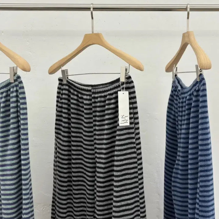 [BUNJANG] Basket Stripe Training Pants (Navy) / [새상품/세일] basket 바스켓 스트라이프 팬츠 (네이비)