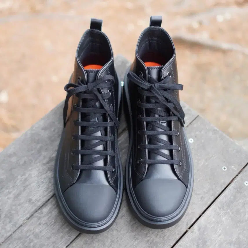 [BUNJANG] P-31 Oversole Black Edition Sneakers / [새상품/220] P-31 오버솔 블랙 에디션 7cm 키높이 스니커즈 2