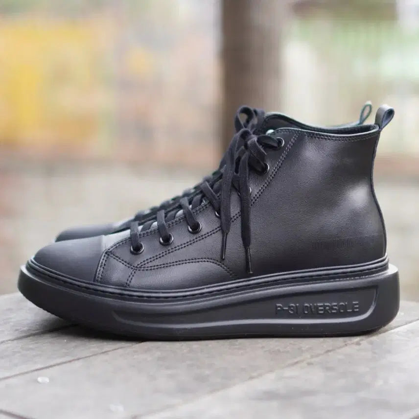 [BUNJANG] P-31 Oversole Black Edition Sneakers / [새상품/220] P-31 오버솔 블랙 에디션 7cm 키높이 스니커즈 2