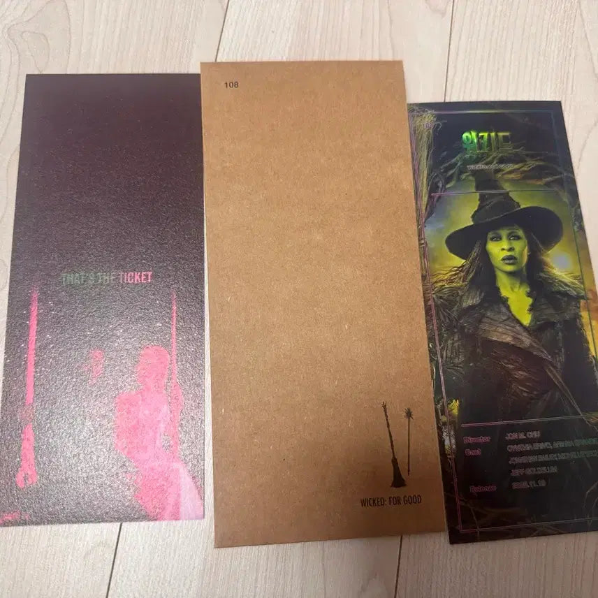 [BUNJANG] Wicked For Good TTT Hologram / 위키드포굿 ttt