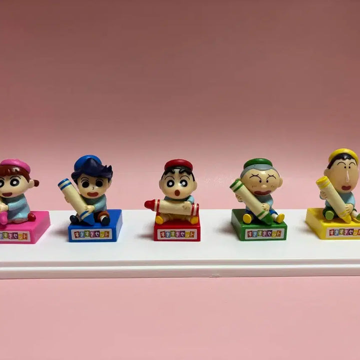 [BUNJANG] Crayon Shin-chan Figure Set / 짱구 피규어 세트