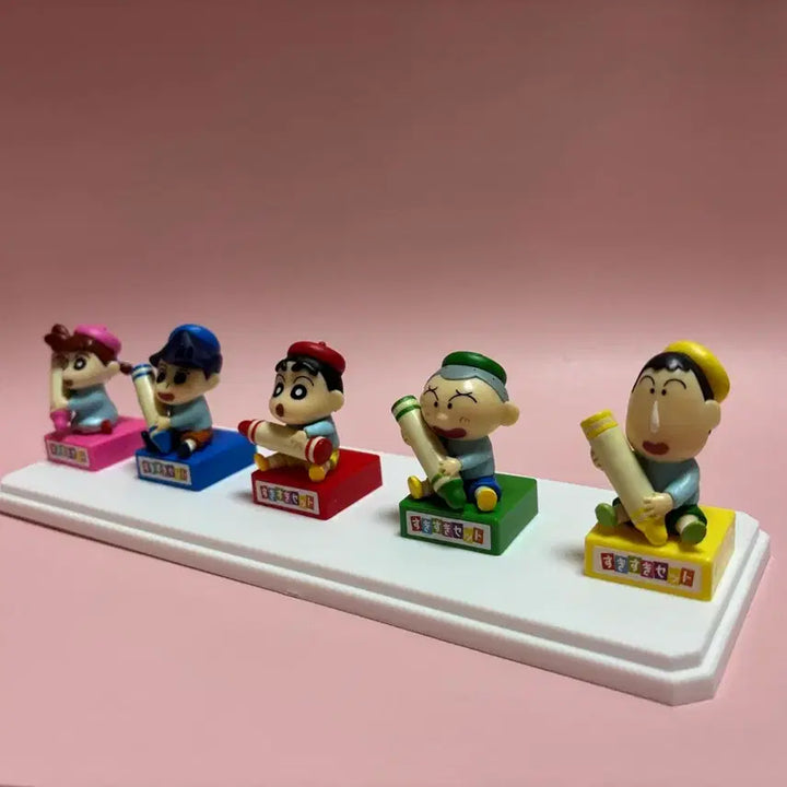 [BUNJANG] Crayon Shin-chan Figure Set / 짱구 피규어 세트