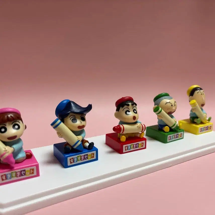 [BUNJANG] Crayon Shin-chan Figure Set / 짱구 피규어 세트