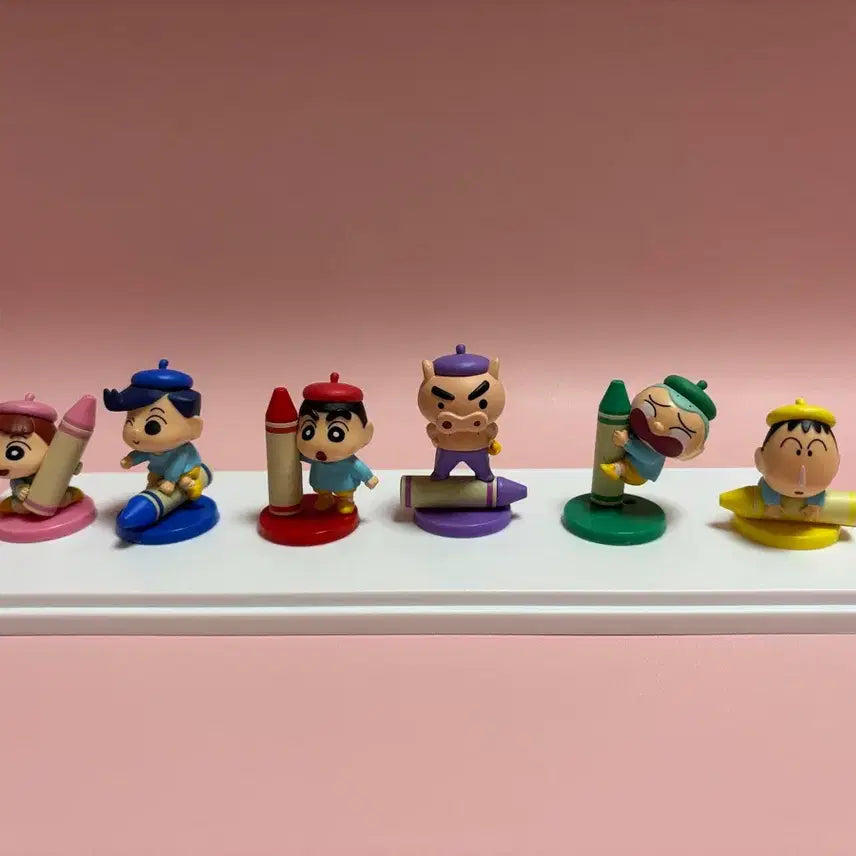 [BUNJANG] Crayon Shin-chan Figure Set / 짱구 피규어 세트