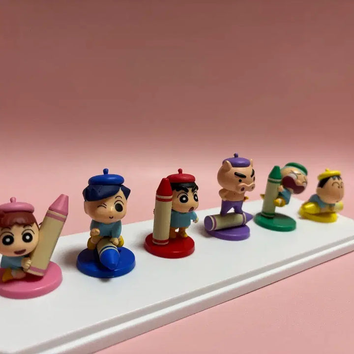 [BUNJANG] Crayon Shin-chan Figure Set / 짱구 피규어 세트