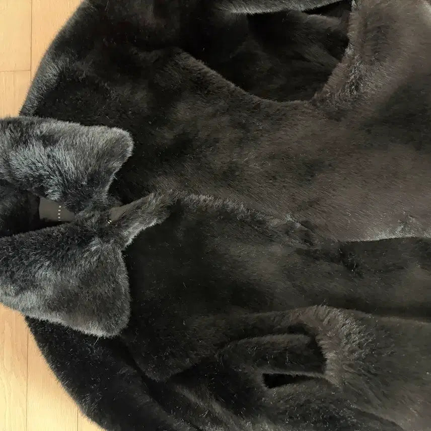 [BUNJANG] Trimming Birds Round Pocket Fur Jacket / 트리밍버드 라운드 포켓 퍼 자켓