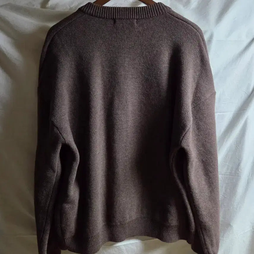 [BUNJANG] Malen Wool Cashmere Knit Cardigan Brown / malen 말렌 울 캐시미어 니트 가디건 브라운 1