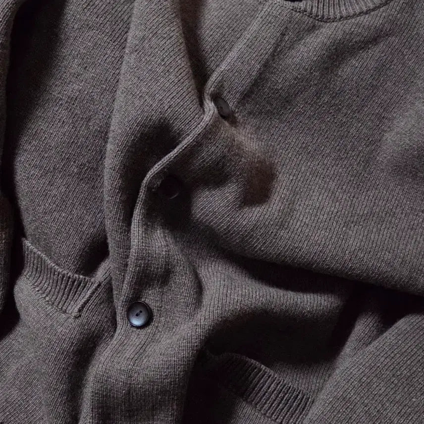 [BUNJANG] Malen Wool Cashmere Knit Cardigan Brown / malen 말렌 울 캐시미어 니트 가디건 브라운 1