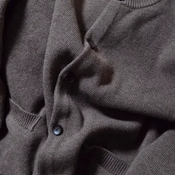 [BUNJANG] Malen Wool Cashmere Knit Cardigan Brown / malen 말렌 울 캐시미어 니트 가디건 브라운 1
