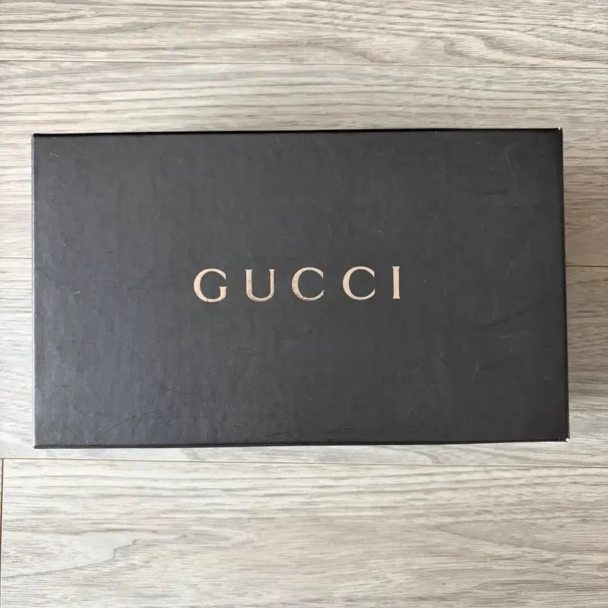 [SOLD OUT] GUCCI 블랙 레더 장지갑