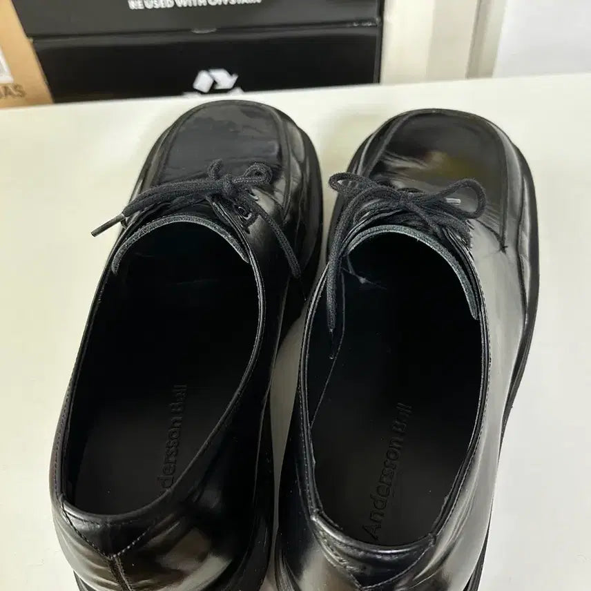 [BUNJANG] Andersson Bell Square Toe Derby Shoes / 엔더슨벨 스퀘어토 더비