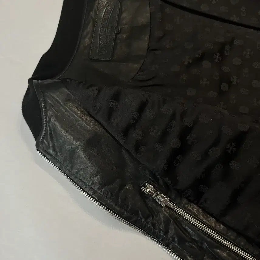 [BUNJANG] Chrome Hearts Leather Vest / 크롬하츠 가죽 베스트 라지 Chrome Hearts Vest