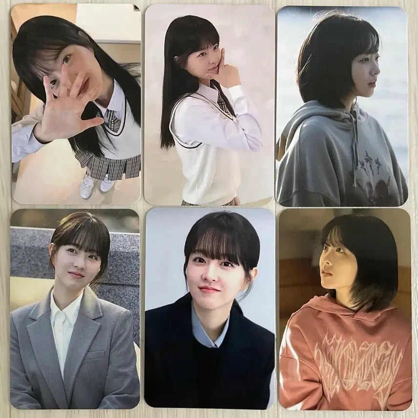 [BUNJANG] Park Bo-young Photocard Bundle Set / [6장일괄]배우 박보영 제작 포카 세트 판매
