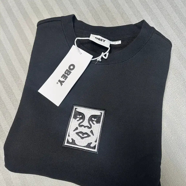 [BUNJANG] Obey Icon Extra Heavy 2 Crewneck Sweatshirt / L) 오베이 아이콘 엑스트라헤비 2 크루넥 맨투맨