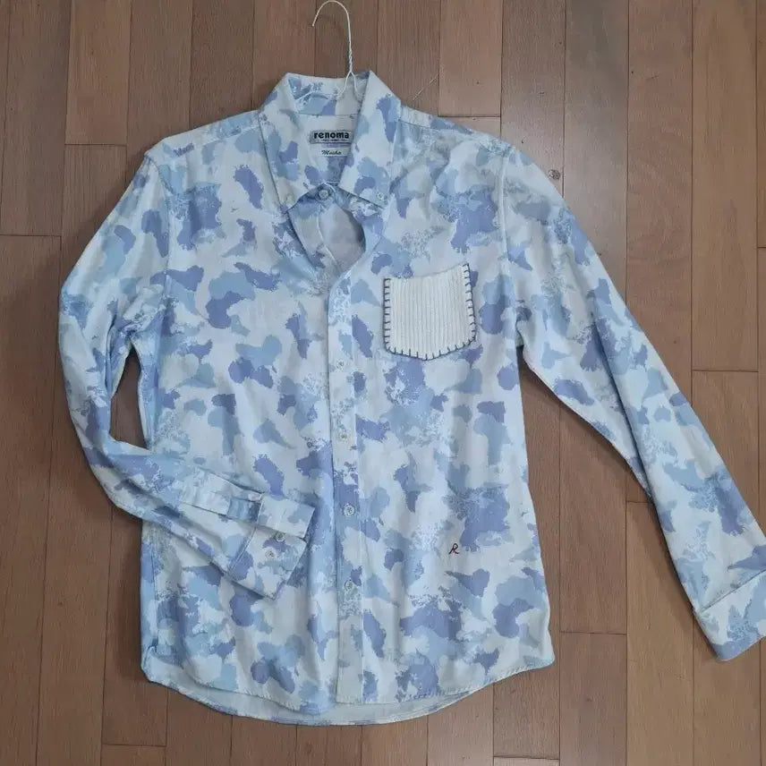 [BUNJANG] Renoma Camouflage Pattern Shirt / 레노마 셔츠
