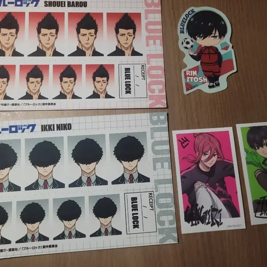 [BUNJANG] Blue Lock Bundle Set Sticker / 블루록 스티커 일괄