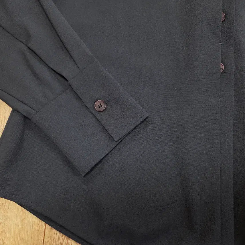 [BUNJANG] LOW CLASSIC Wide Collar Wool Shirt / 로우클래식(LOW CLASSIC) 와이드카라 울셔츠 55-66