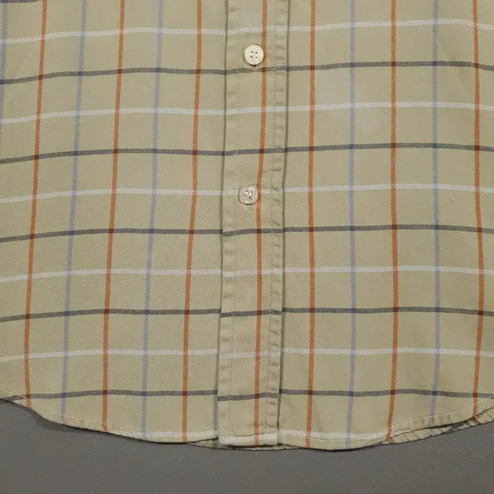 [BUNJANG] Burberry London Nova Check Button-Down Shirt (Size L) / 실측 L) 버버리 런던 크레스트 포켓 멀티컬러 버튼다운 노바체크 셔츠