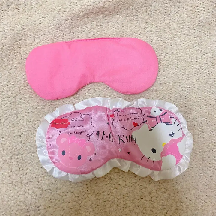 [BUNJANG] Vintage Hello Kitty Sleep Mask / 고전키티 수면안대