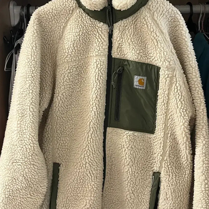 [SOLD OUT] 칼하트 wip 뽀글이 플리스 자켓 M