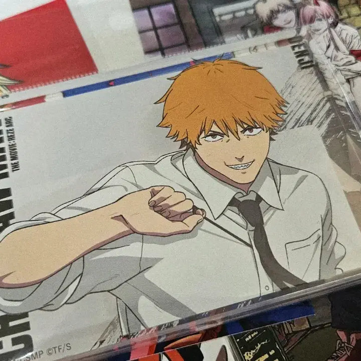 [BUNJANG] Chainsaw Man Denji Baseyard Acrylic Block / 체인소맨 레제편 극장판 일본 베이스야드 팝업 덴지 한정 아크릴 블록