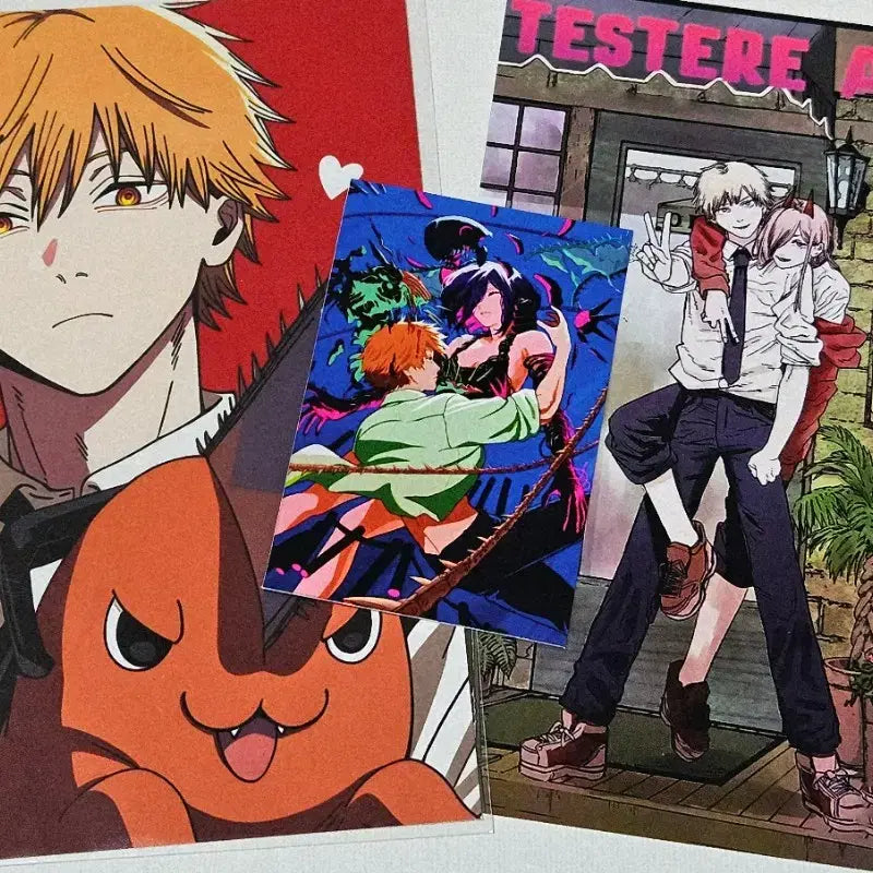 [BUNJANG] Chainsaw Man Denji Baseyard Acrylic Block / 체인소맨 레제편 극장판 일본 베이스야드 팝업 덴지 한정 아크릴 블록