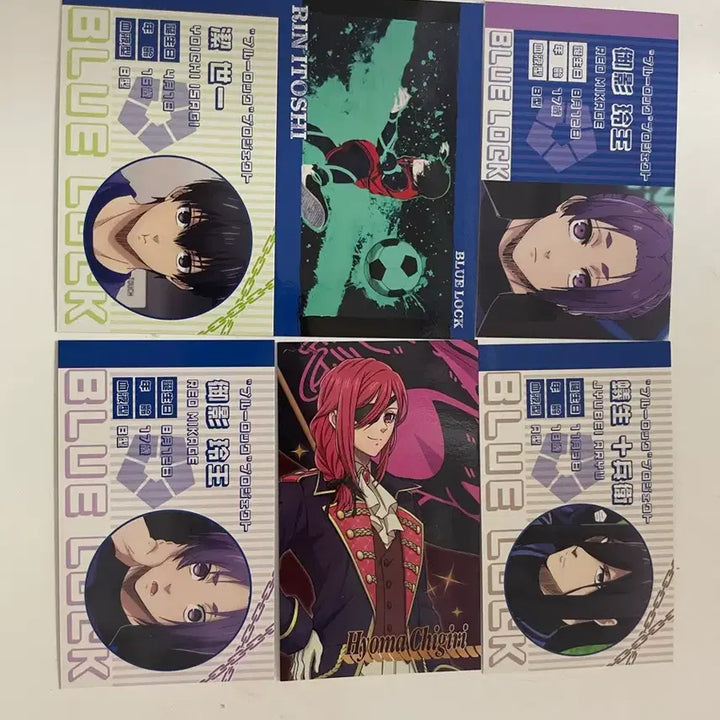 [BUNJANG] Blue Lock Bundle Set Clear Card / 블루록 클리어 카드 일괄