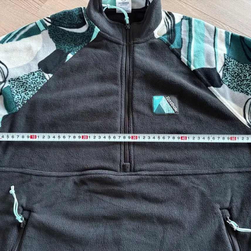 [BUNJANG] Reebok Fleece Half-Zip Pullover / 리복 정품 플리스 반집업 새제품 오버핏 M(100-105)