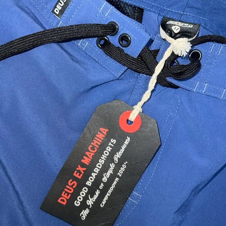 [BUNJANG] Deus Ex Machina Board Shorts Blue / [32] 데우스 엑스 마키나 굿 보드숏츠 블루 새상품