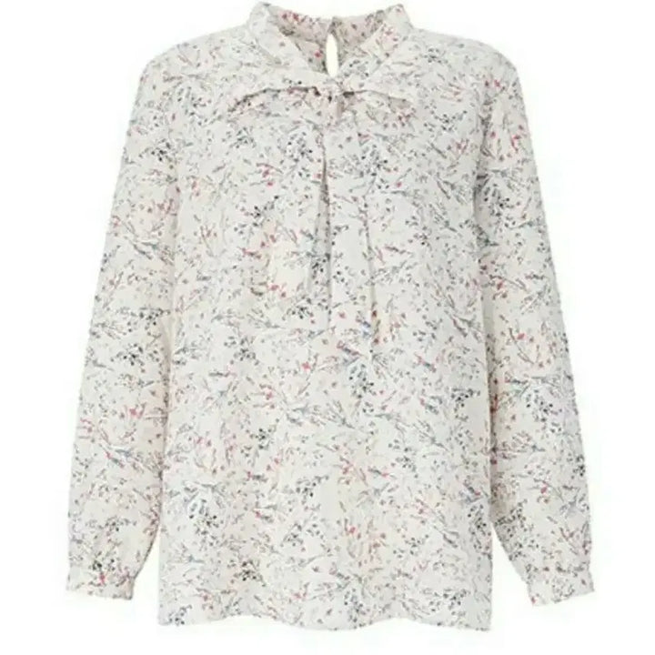 [BUNJANG] SOUP Floral Ribbon Blouse / 급처새상품!SOUP숲 러블리리본블라우스 레니본st오브제st쟈니헤잇재즈st