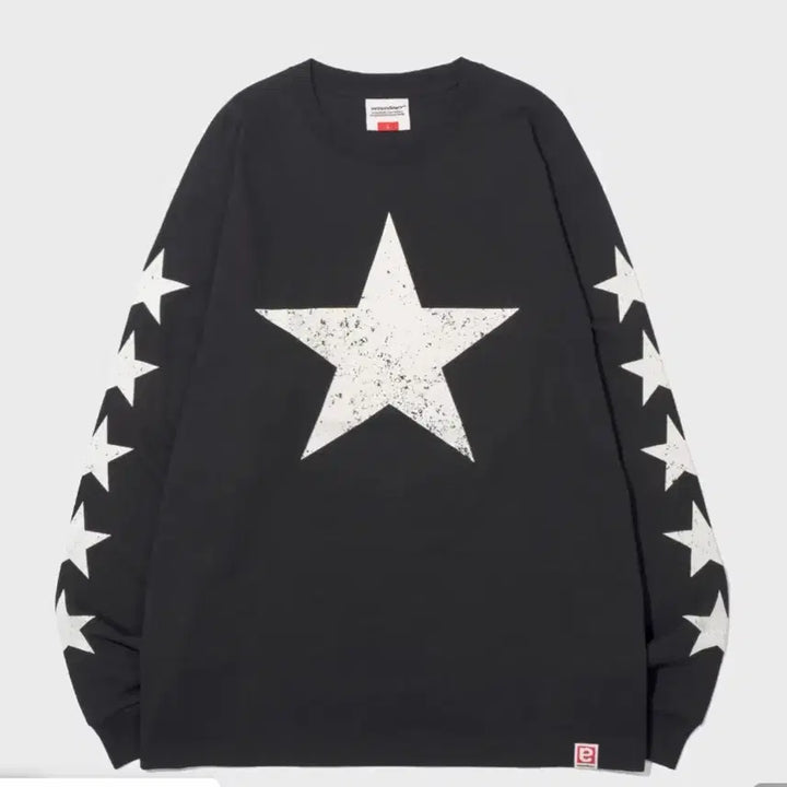 [BUNJANG] Extraordinary Stars Charcoal Long Sleeve Shirt / 엑스트라오디너리 STARS LONG SLEEVE 차콜
