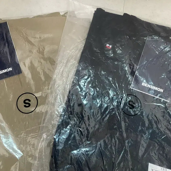 [BUNJANG] Bensimon Slacks Bundle Set / 벤시몽바지 S 새상품. 블랙 베이지 2개 일괄
