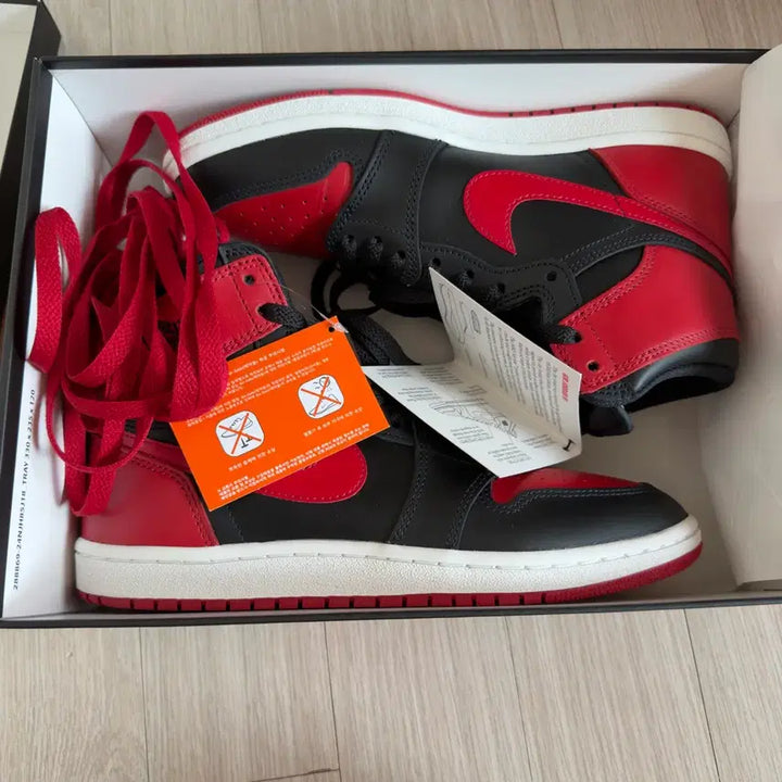 [BUNJANG] Nike Jordan 1 85 Bred 270mm Sneakers / 조던1 85 브레드 270mm
