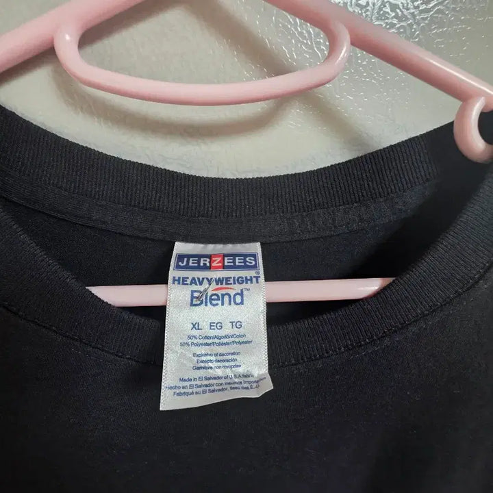 [BUNJANG] Jerzees Hunterdon Care Center Black T-shirt / 헌터돈 케어 센터  반팔 티셔츠
