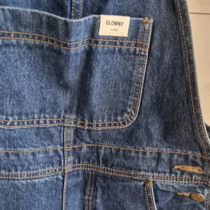 [BUNJANG] Glowny Jane Denim Overall Pants / 글로니,glowny제인 데님 오버롤 팬츠