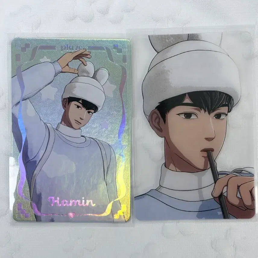 [BUNJANG] PLAVE Hamin Photocard Bundle Set / 플레이브 하민 포카 2장 일괄