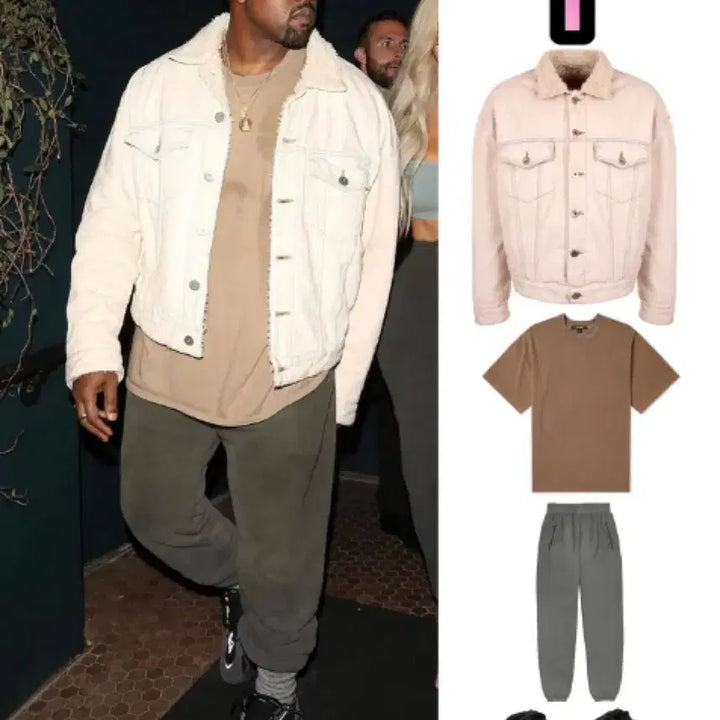 [BUNJANG] Yeezy Season 5 Shearling Jacket / 이지 시즌5 시어링 자켓