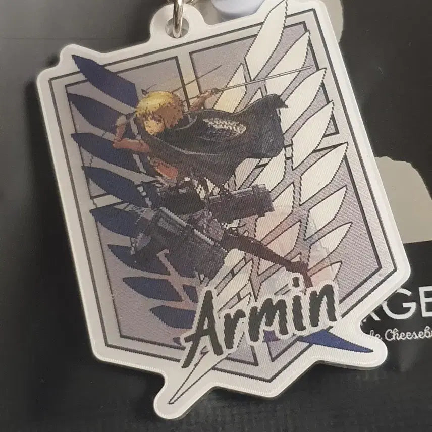 [BUNJANG] Frankfurter x Attack on Titan Armin Keyring / 진격의 거인 키링 아르민 콜라보 프랭크 버거 굿즈