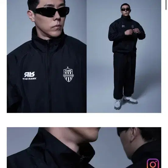 [BUNJANG] INOBERG GLARE Track Jacket [Black] / 랭크 INOBERG GLARE TRACK JACKET [BLACK]