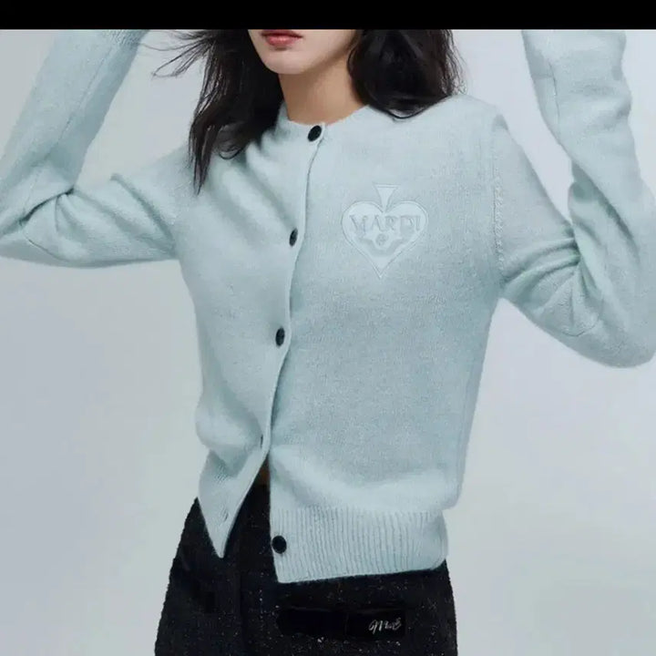[BUNJANG] Mardi Mercredi Cardigan Mint / 마르디 메크르디 가디건 민트