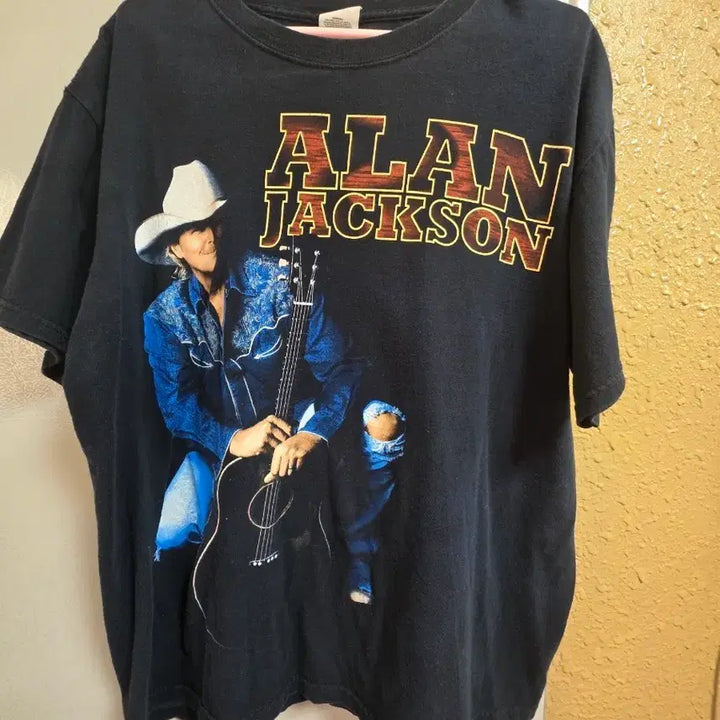 [BUNJANG] Alan Jackson 1997 Graphic T-shirt / [빈티지] 1997 앨런 잭슨 그래픽 티셔츠