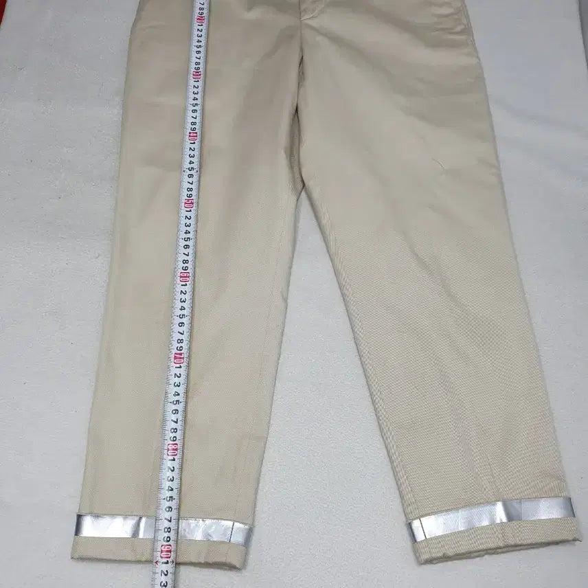 [BUNJANG] Neil Barrett Slim Low-Rise Chino Pants Beige 50 / 닐바렛 면바지 슬림 로우라이즈 치노 팬츠 베이지 50
