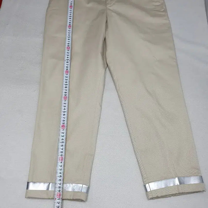 [BUNJANG] Neil Barrett Slim Low-Rise Chino Pants Beige 50 / 닐바렛 면바지 슬림 로우라이즈 치노 팬츠 베이지 50