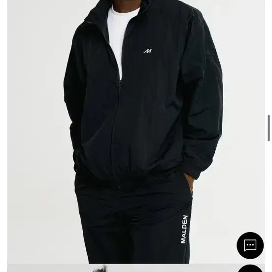 [BUNJANG] Molden Authentic Windbreaker Jacket (Black) / 몰든 어센틱 윈드브레이커 자켓 (Black)