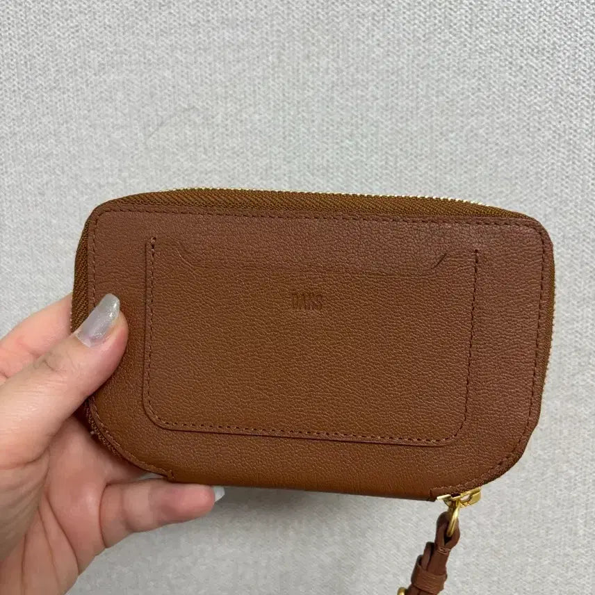 [BUNJANG] Daks Half Moon Zipper Wallet / 닥스 지퍼돌이 하프문 지갑