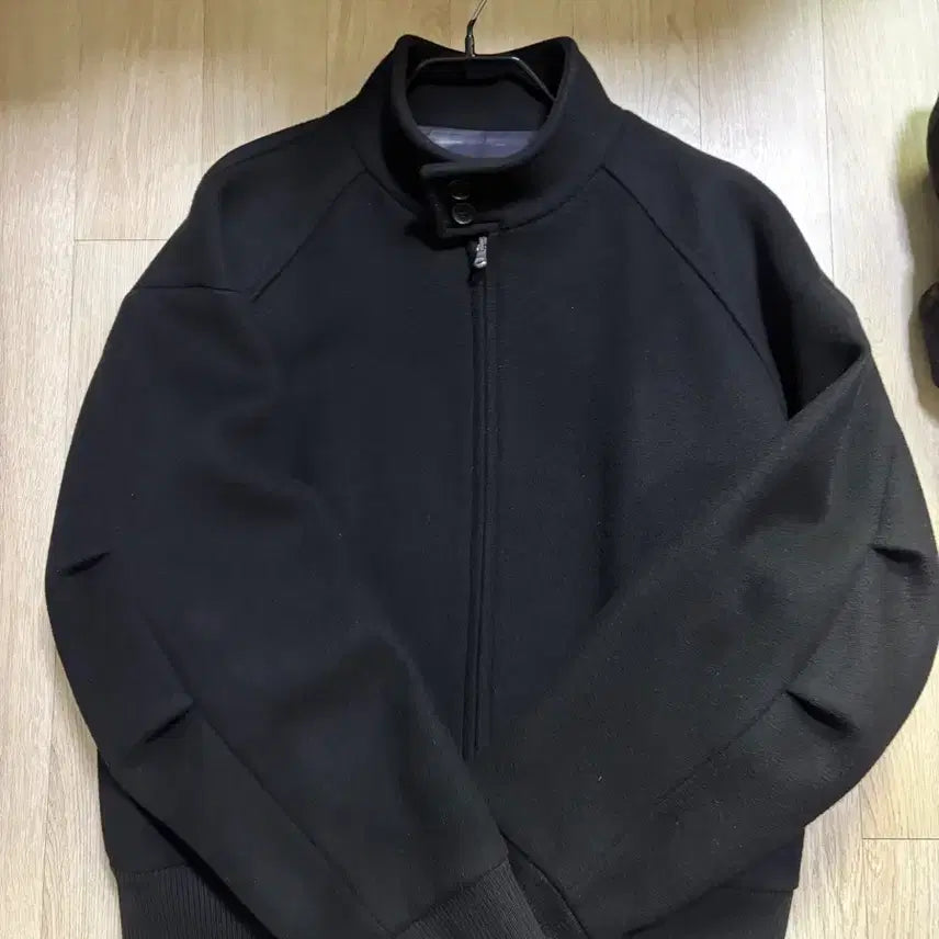 [BUNJANG] Poker Face Harrington Wool Blouson / 포커페이스 해링턴 울 블루종