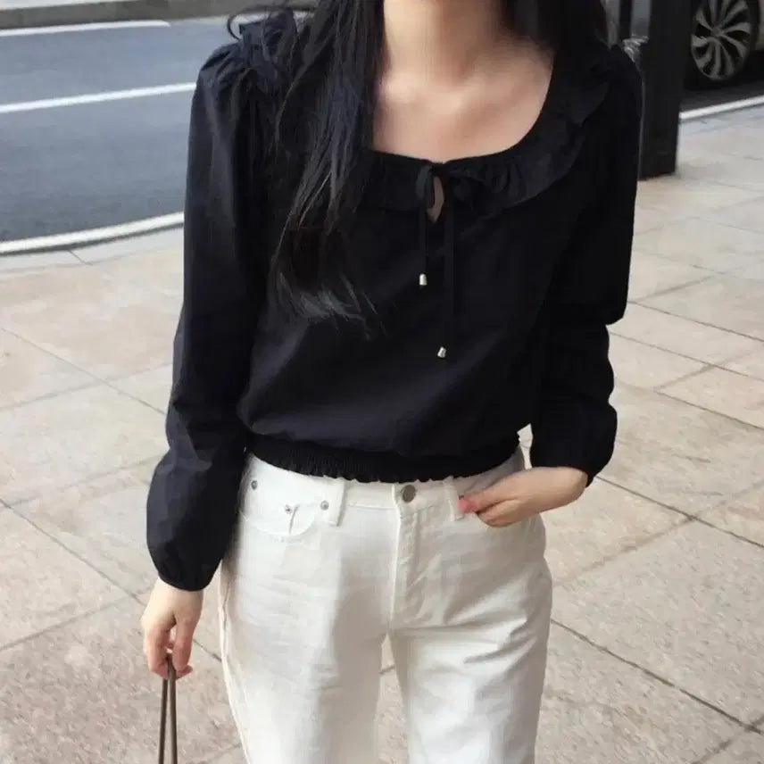 [BUNJANG] Luor Blouse / Luor 블라우스