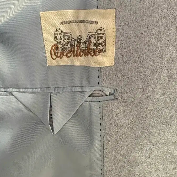 [BUNJANG] Overtake Alpaca Wool Long Coat Set / 오버테이크 알파카 울 롱 코트 가방세트